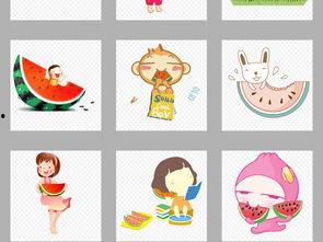 幼儿吃瓜视频模板,萌态十足，带你领略童真世界  第1张